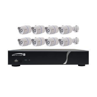 Speco Technologies 8CH HD-TVI DVR, 1080p, 120fps, 2TB w/ 8